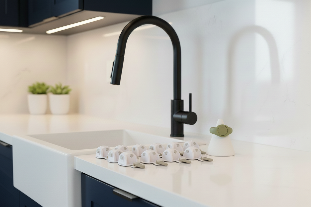 All Latches Light Grey - No Orange